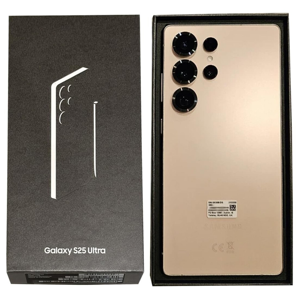 Samsung Galaxy S25 Ultra 5G S938b Ds (Esim) (512Gb+12Gb, Titanium Pink Gold) Pink,Gold