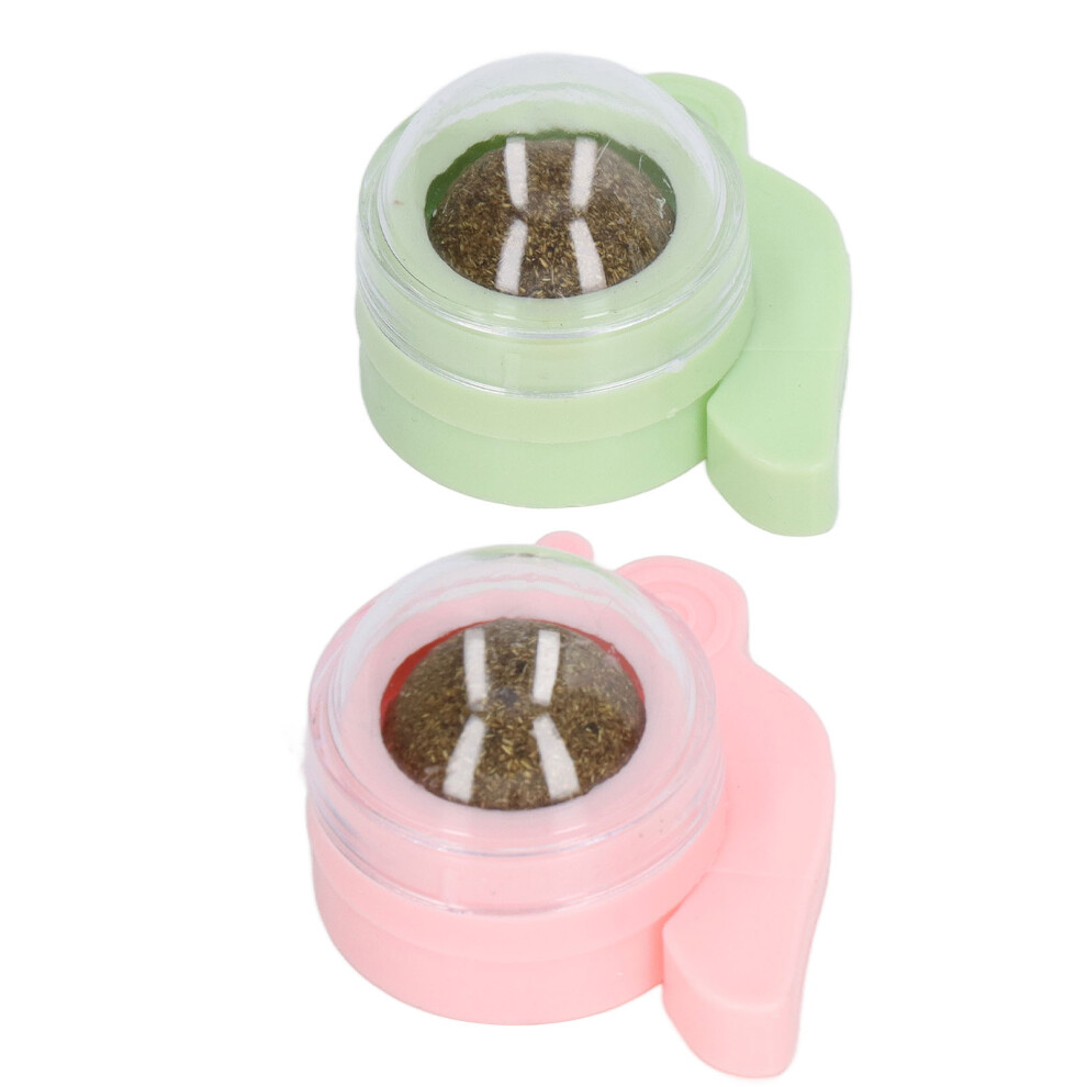 Interactive Catnip Wall Ball - Dustproof, Rotatable, Natural Teeth Cleaning-image-OPC-PMKK5KW-NEW