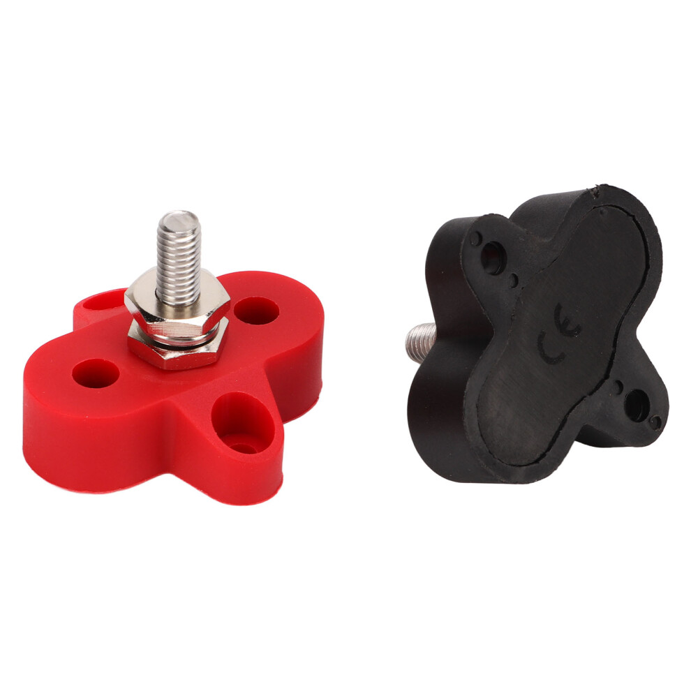 48V Copper Power Distribution Studs M6/1/4In Nylon Ground Junction Post 9341356987852