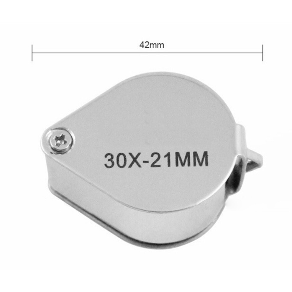 Essential 30X 21Mm Magnifying Glass For Gemstone And Antique Appraisal 5051356988554