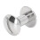 200 Sets Brass Book Binding Screws Flat & Curved Surfaces Silver 16