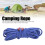 Durable Reflective Tent Rope Blue with Wind Rope Buckle for Camping 5