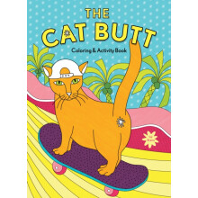 The Cat Butt Coloring and Activity Book by Val Brains Other Book