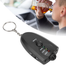 Tragbarer ABS-Alkoholtester mit Hintergrundbeleuchtung, batteriebetrieben