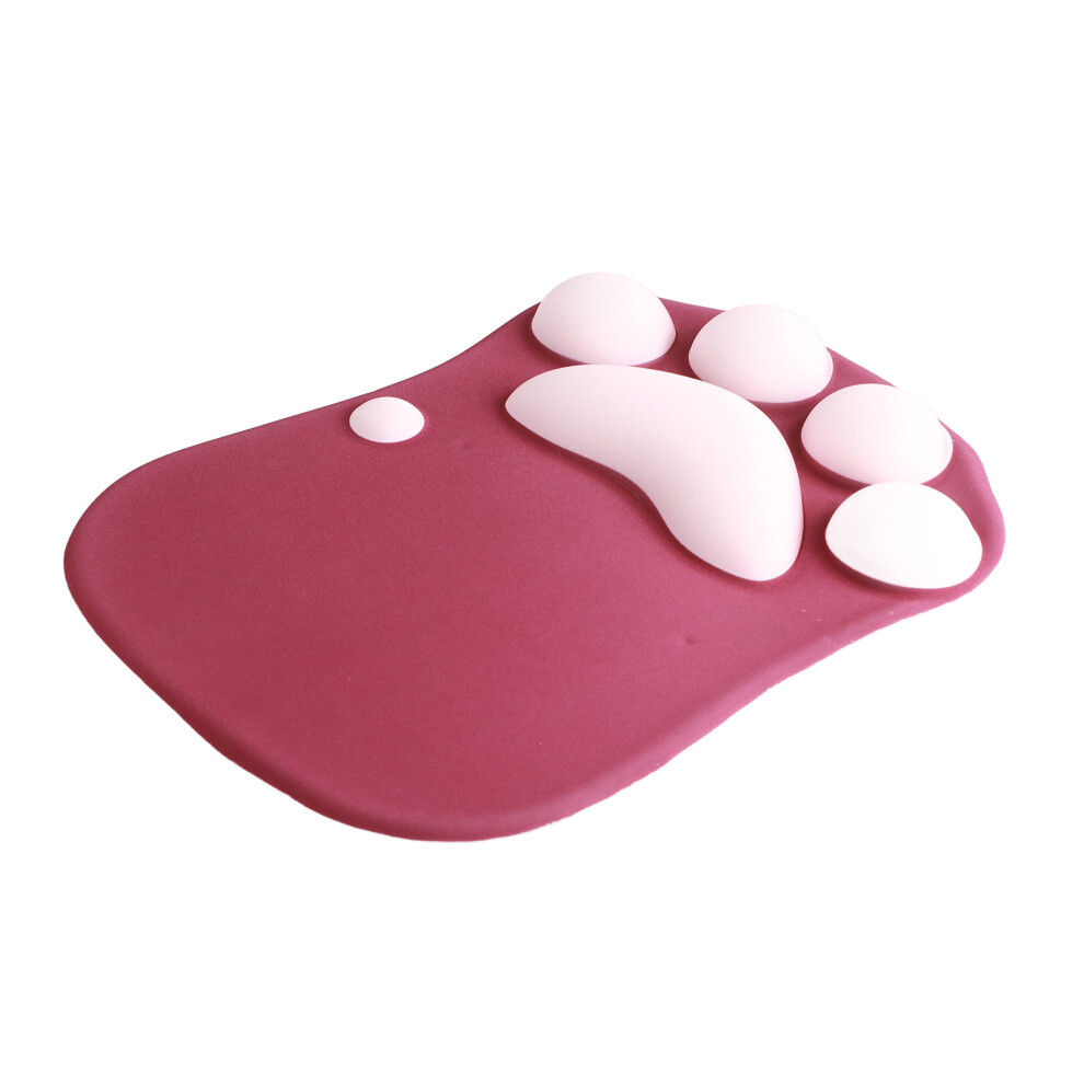 Cat Paw Mouse Pad Â Ergonomic, Slip-Resistant, Blueberry Purple 8761356997780