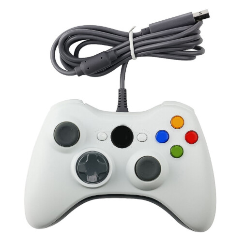 All-in-One kabelgebundener Gamepad-Controller Weiß 1