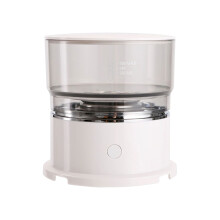 Portable Stainless Steel Manual Drip Coffee Maker 10x10x7cm, White
