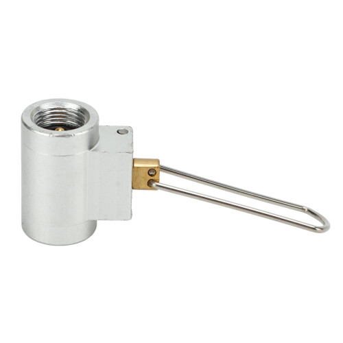 Tankfüllventil mattierte Aluminiumlegierung Silber 1