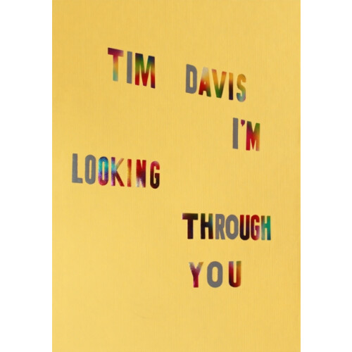 Tim Davis Im Looking Through You by Tim Davis Hardcover Book