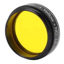 1,25 Zoll Klarer Gelber Optischer Glas-Teleskopfilter für 1,25 Zoll Okulare