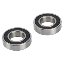2PCS Steel Deep Groove Ball Bearings for RC Cars 24mm x 12mm x 6mm