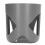 Large Caliber Stroller Cup Holder, Adjustable 360 Rotation, Gray 12