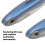 5 Stück Silikon-Köder 12cm Blau Weicher Köder für Angler 10