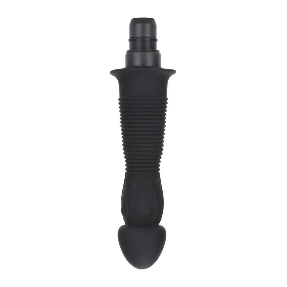 Deep Tissue Massager Head, Soft Silicone, 0.5in, Replaceable Black Attachment
