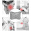 Memory Foam Knee Pillow for Postoperative Relief, Ergonomic Support 11
