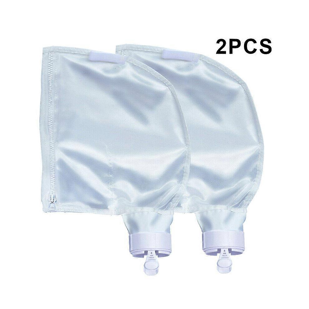 Kikidex (As Show, One Size) Nylon Pool Cleaner Bags Zipper Bag Replacement For Polaris 280 Or 480,Multi-Purpose Mesh Bags (2Pcs)