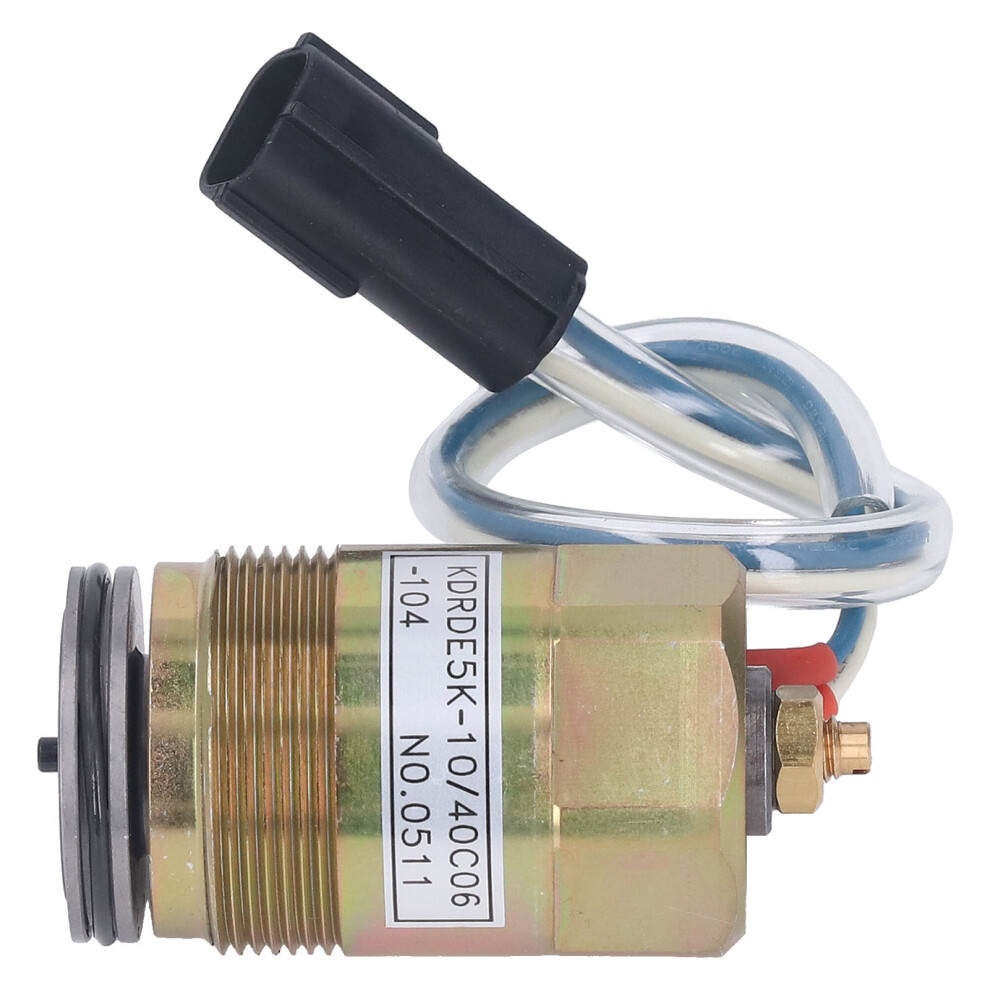 Reliable Brass Solenoid Valve For Kobelco Excavator Sk200 6E K3v63dt 4671357011894