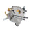 Vergaser für MS192T/MS192TC - Aluminium, Eisen, ABS 4