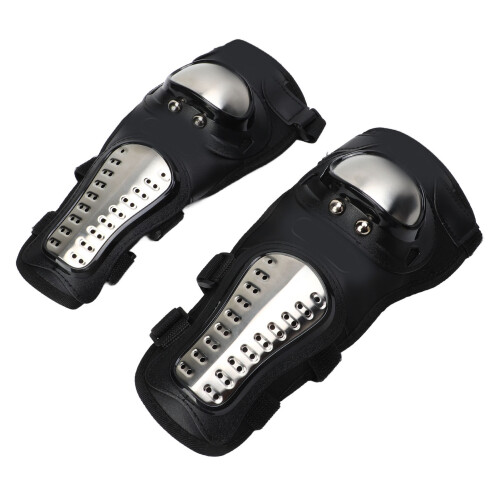 Motorcycle Elbow Guards Adjustable 90 Bend Universal Protector Rubber & PE