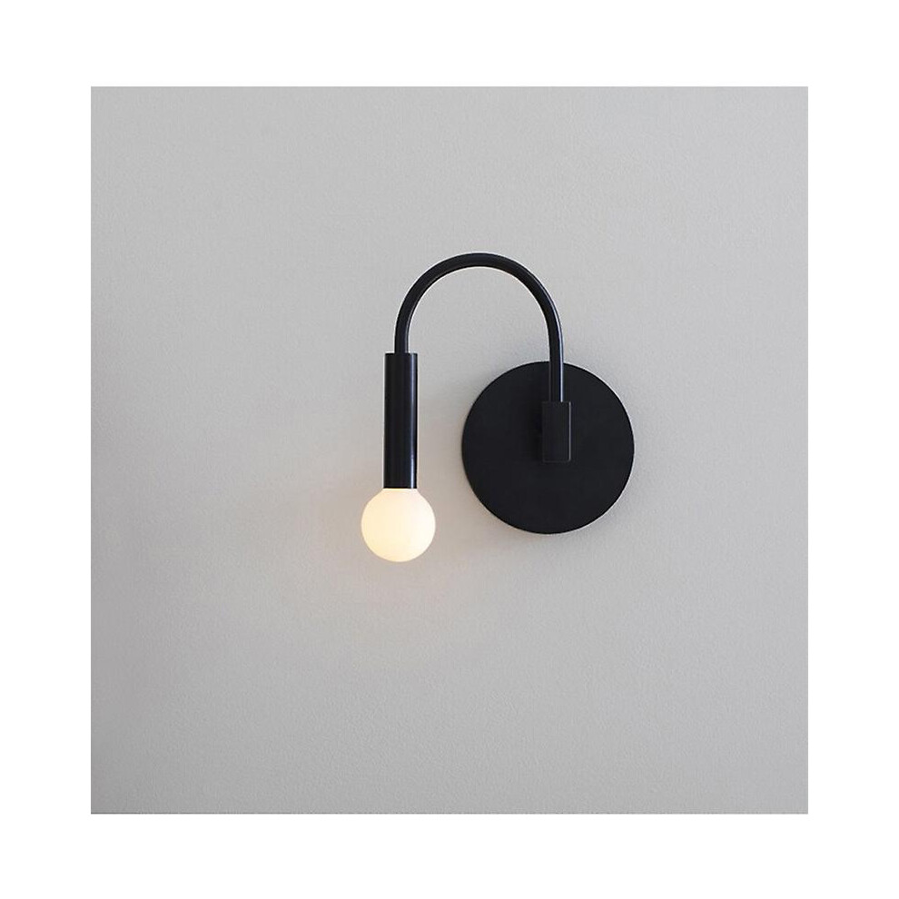 Kikidex (As Show, One Size) Creative Lamp Arm Angle Rotating Wall Lamp Living Room Bedroom Bedside Study Hotel Aisle Wall Lamp Black