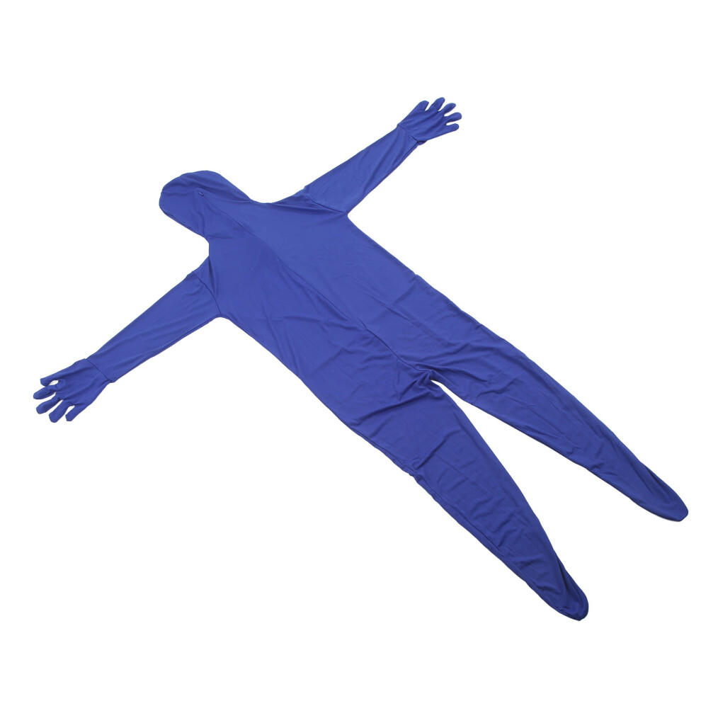 Screen Chromakey Bodysuit For Photography 160Cm / 63In Dark/Blue 6951357015503