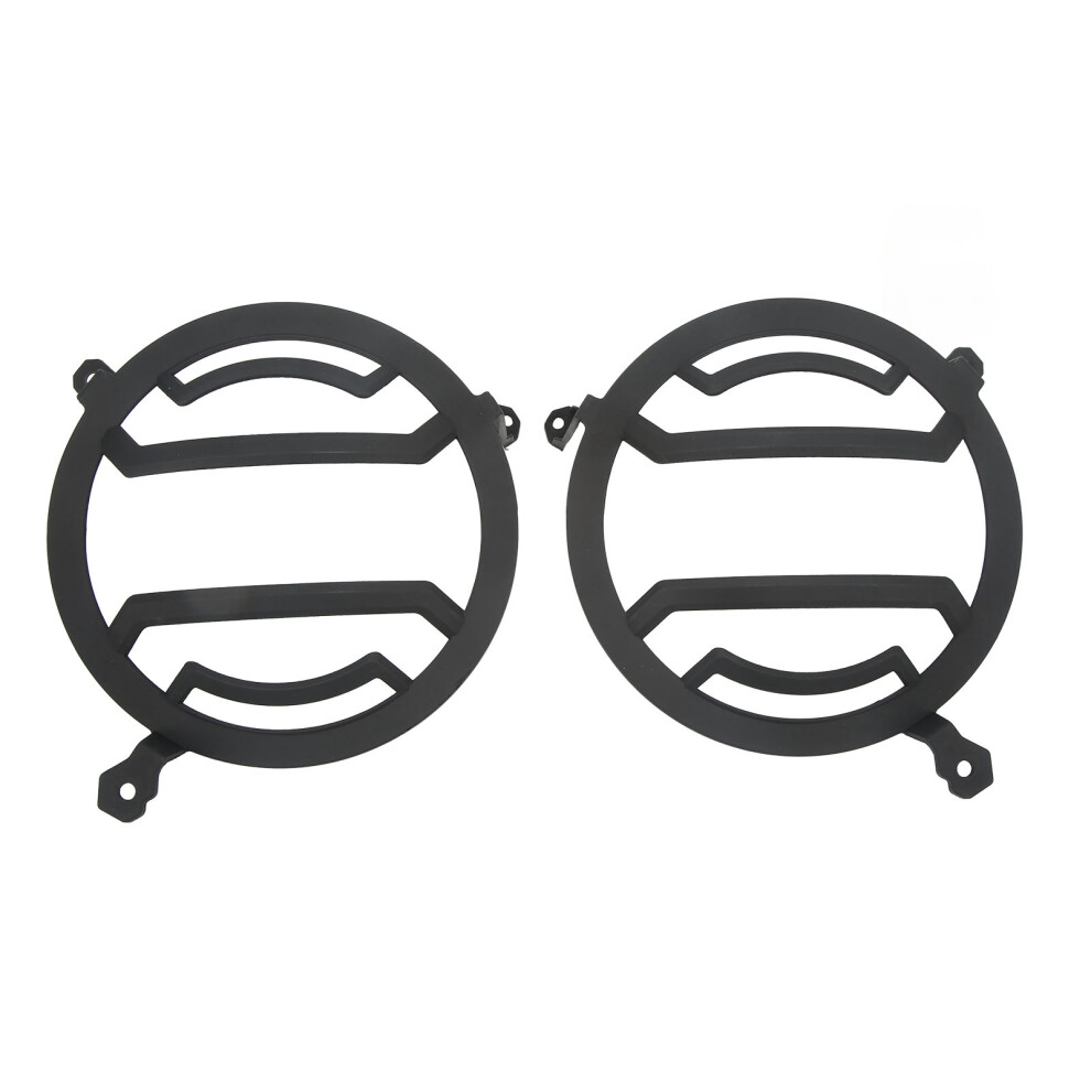 2Pcs Abs Headlight Guard For Jeep Wrangler Jl 2018+ | Protective Cover 9451357015796