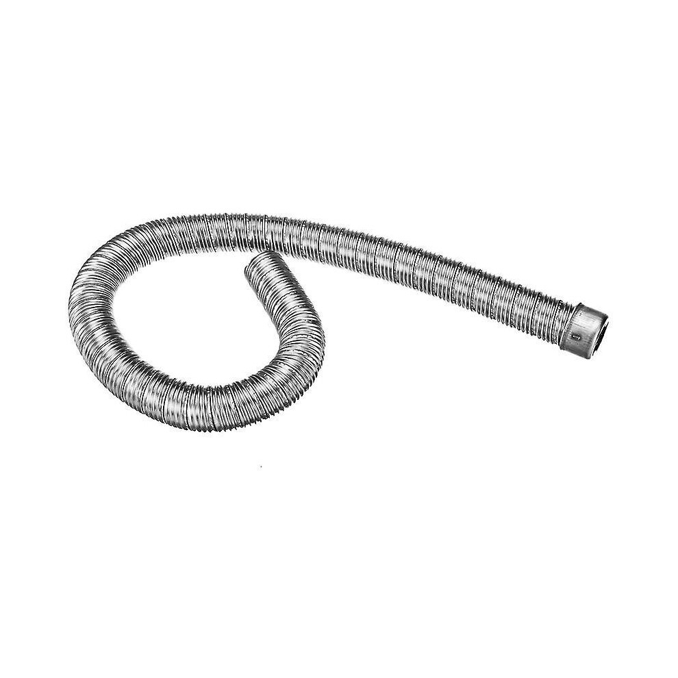 Kikidex (As Show, One Size) Stainless Steel Air Diesel Exhaust Pipe 100Cm 22Mm With Cap For Eberspacher Webasto Heater
