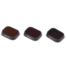3 piezas de filtros para dron ND16/64/256 negro 21x17x4mm