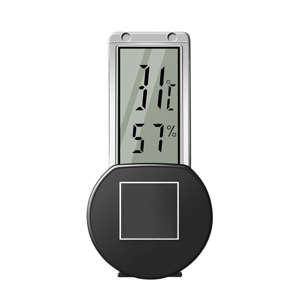 Reptile Tank Temperature Monitor With Shake Proof Suction-Black 7754000219070