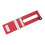Durable Aluminum Construction Right Angle Jig-Red Double layer 1