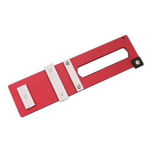 Durable Aluminum Construction Right Angle Jig-Red Double layer