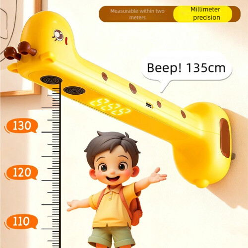 Voice Activated Height Measurement Device LED Display Ultrasonic 1