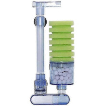 Aquarium Filter,ultra Quiet Aquarium Biochemical Sponge Filter Fish Tank Air Pump Betta Fry Aquariu