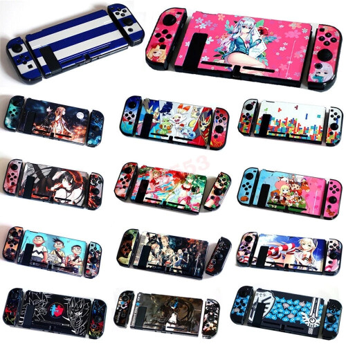 (#45) For Switch OLED Protection Case Grip Hard Thin Cover Shell Dockable HOT 1