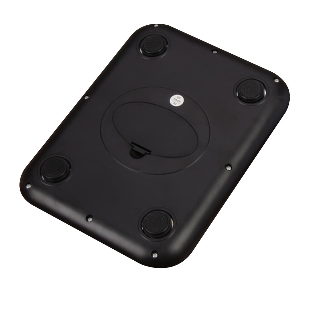 Black Portable Digital Food Scale 5Kg/11Lb Mini Kitchen Weighing