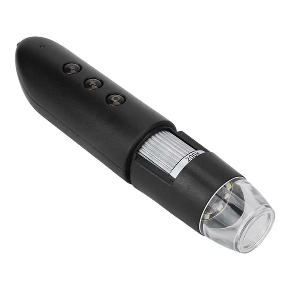 Wireless Scalp Analyzer: 200X Magnification Portable Microscope
