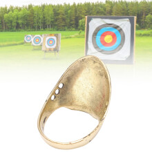 Messing-Armbrust-Verschlussring mit Anti-Verlust-Seil für Jagd & Wettkampf