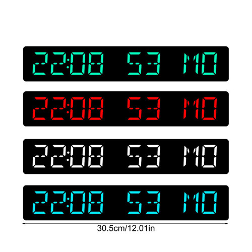 Bluetooth-kompatible LED-Digitaluhr, automatische-grünes Licht 1