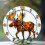 Horloge murale moderne,-Cornet de crème glacée de 12 pouces 7