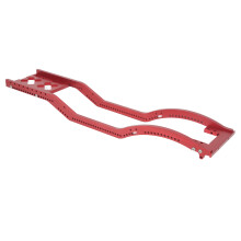 Aluminum Alloy RC Chassis Frame Set for SCX10 D90 1/10 Red