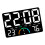 Modern LED Display Clock With Humidities Alarm-white  light 1