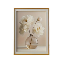 Canvas Wall Art Floral Artwork Canvas Painting-A 20x30cm