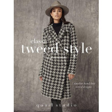Classic Tweed Style Paperback Book