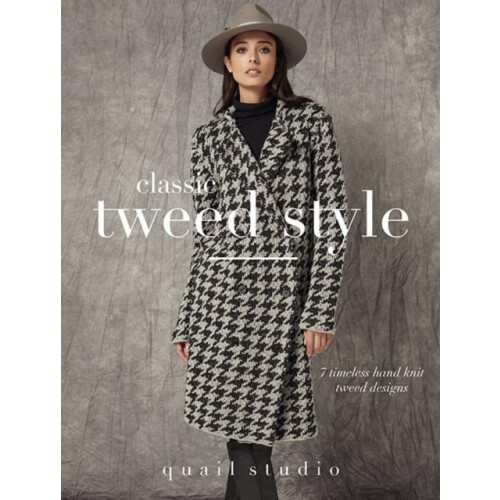 Classic Tweed Style Paperback Book