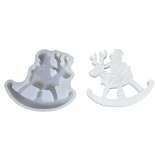 Christmas Resin Molds Christmas Reindeer Silicone Candle Molds