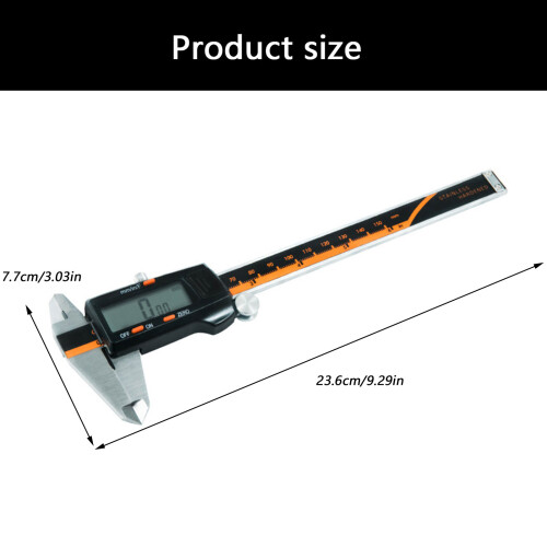 150mm Electronic Digital Display Caliper Dials Vernier Caliper 2