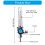 Argon CO2 Flow Meter With Adjustable Knob For Accurate Gas 3