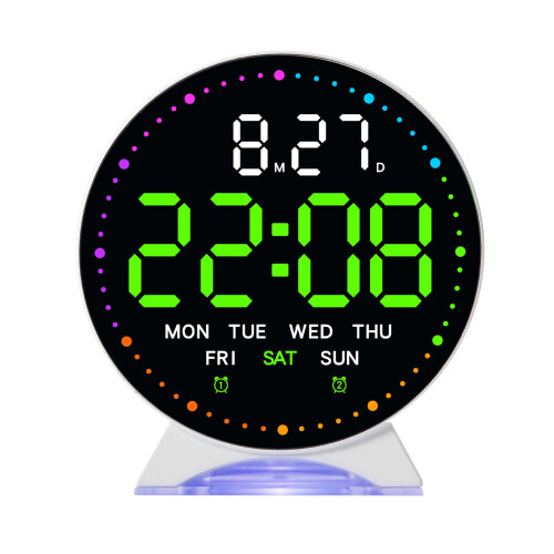 Alarm Clocks for Bedroom Digital Desk Clock for Bedside-06