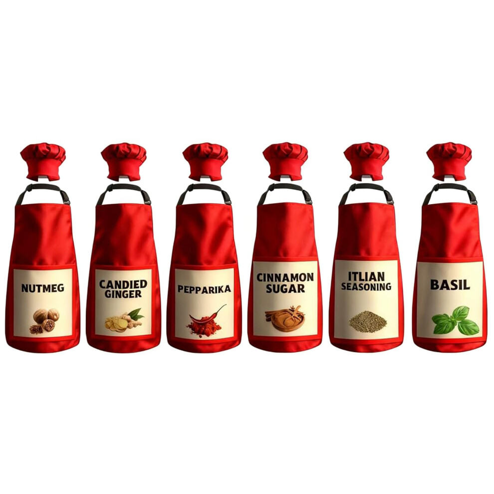 Spices Condiments Matching Costume Spices Group Costume Red-image-OPC-PMKKP8H-NEW