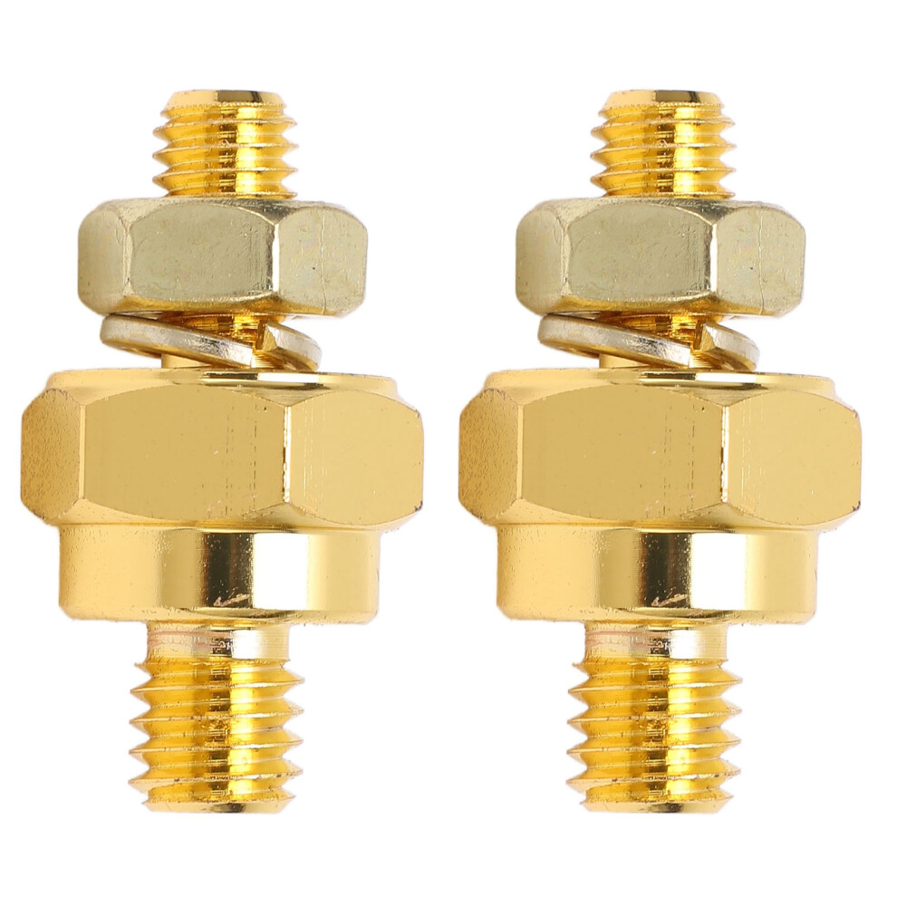 2 Pcs Brass Battery Terminal Adapters Side Post Charging System Bolt For Trucks 4341357026715